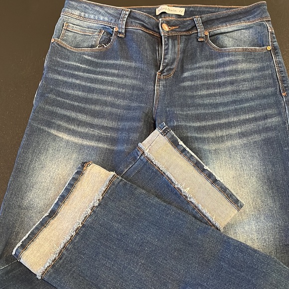 Dark wash bootcut jeans size 11! - Picture 4 of 8